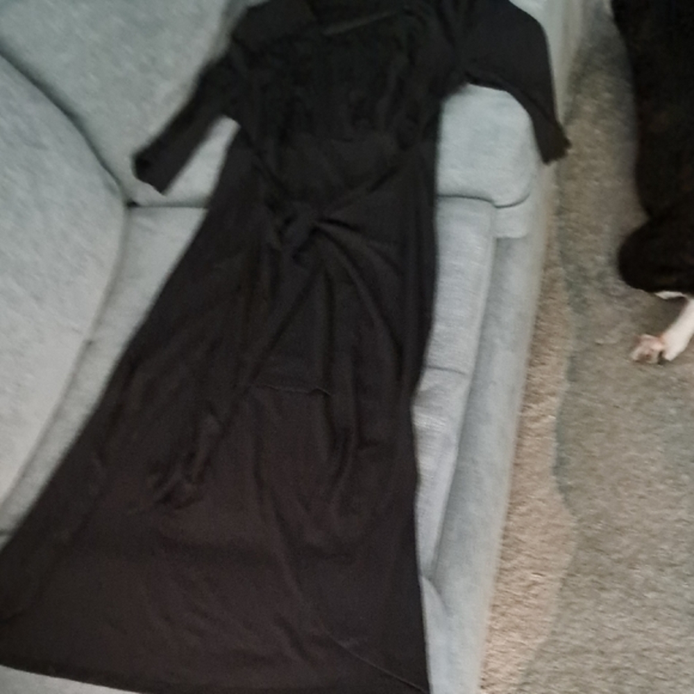 Elegant Black Maxi Dress